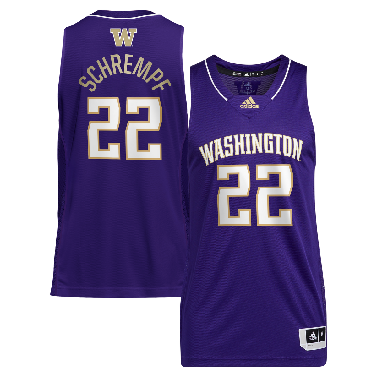 Detlef Schrempf Washington Huskies Retired Player Jersey - Purple