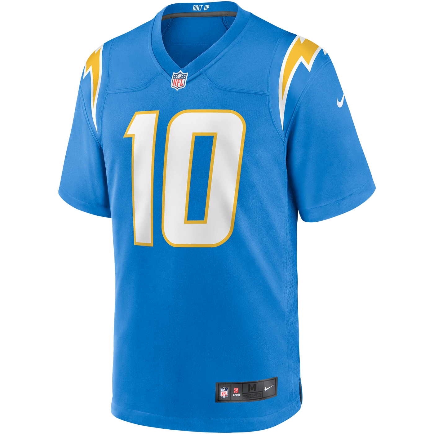 Los Angeles Chargers Justin Herbert Nike Powder Blue Player Game Jersey