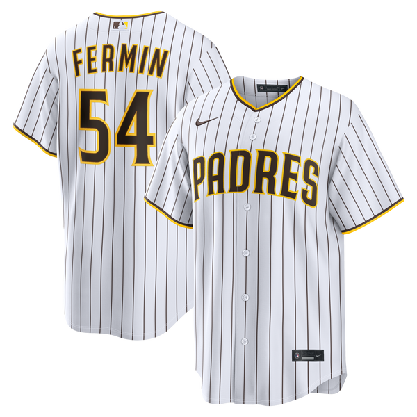 San Diego Padres Freddy Fermin White Home Replica Jersey