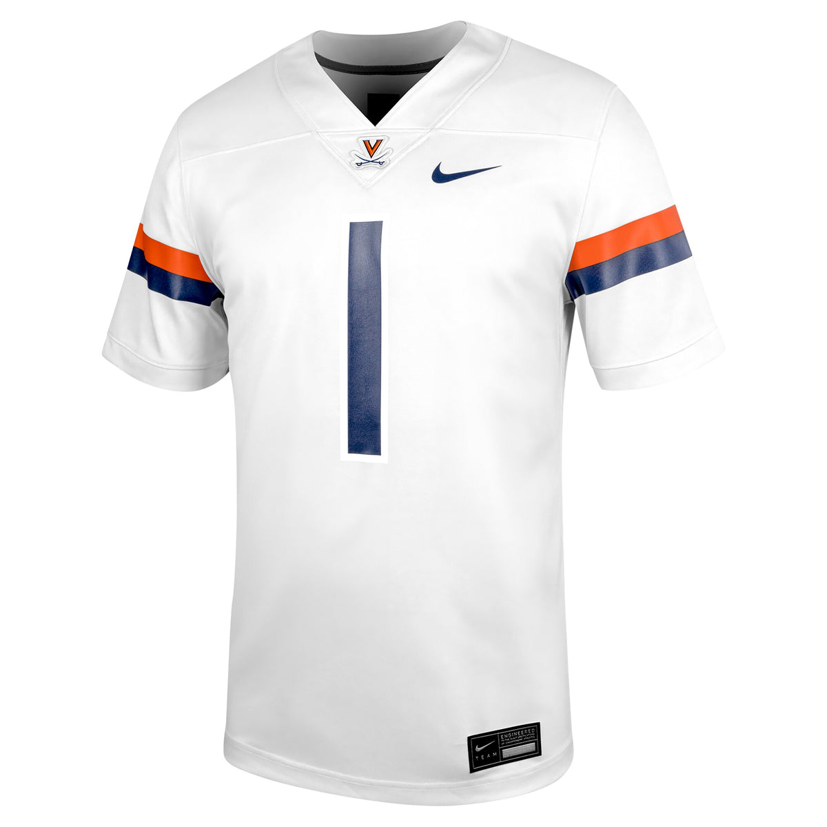 #1 Virginia Cavaliers Untouchable Football Jersey – White