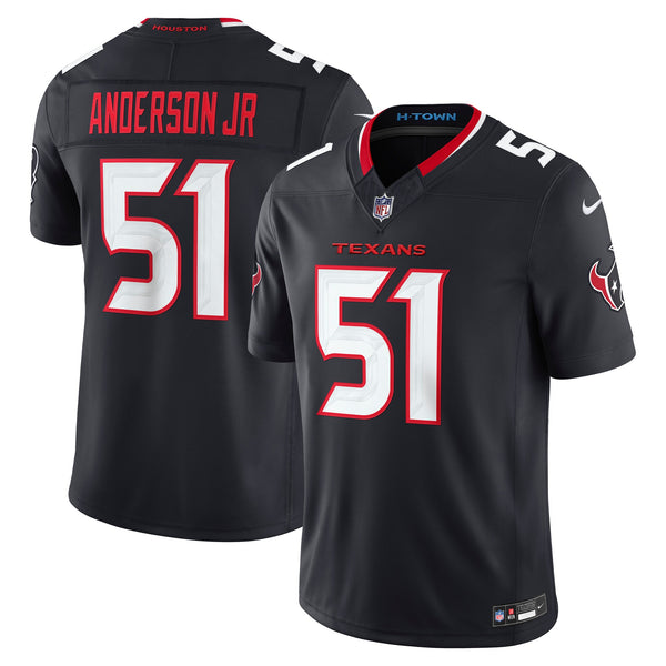 Houston Texans Will Anderson Jr. Nike Navy Team Vapor F.U.S.E. Stitched Limited Jersey