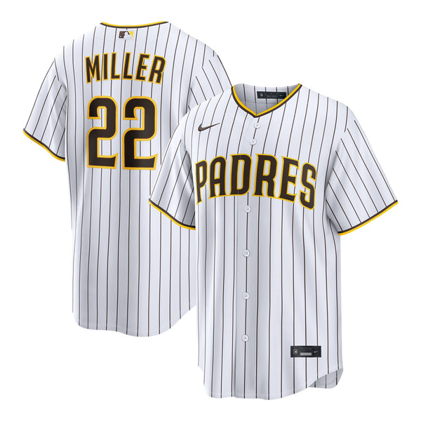 San Diego Padres Mason Miller Nike White Home Replica Jersey