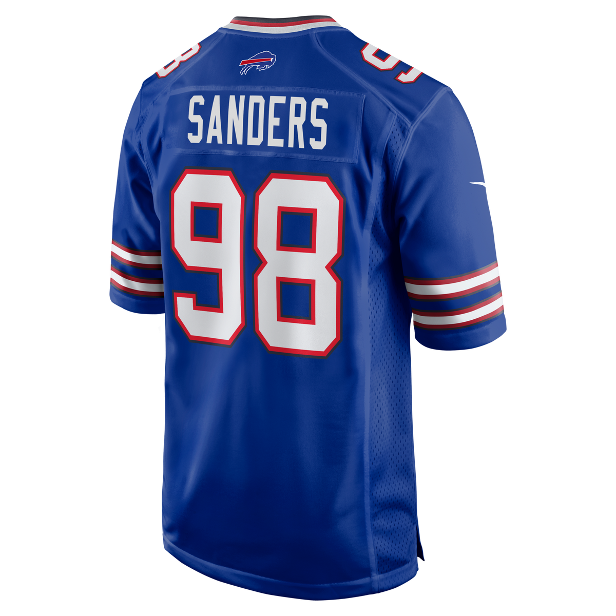 Buffalo Bills T.J. Sanders Royal Team Game Jersey