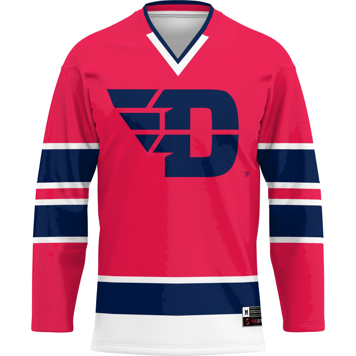 Dayton Flyers GameDay Greats Hockey Jersey - Red