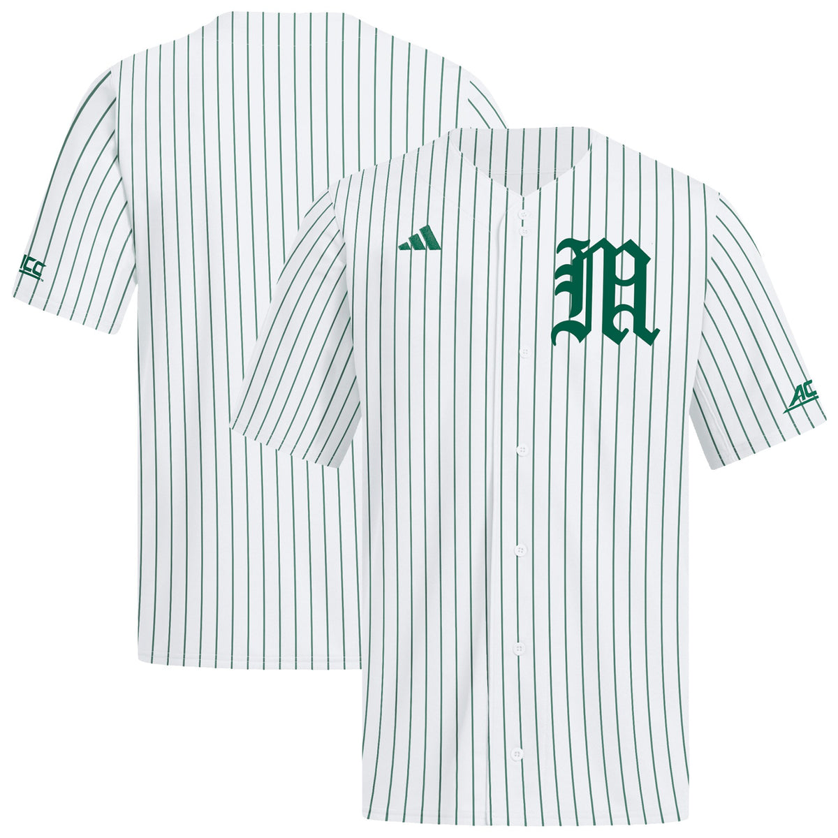 Miami Hurricanes Home Replica Baseball Jersey - White