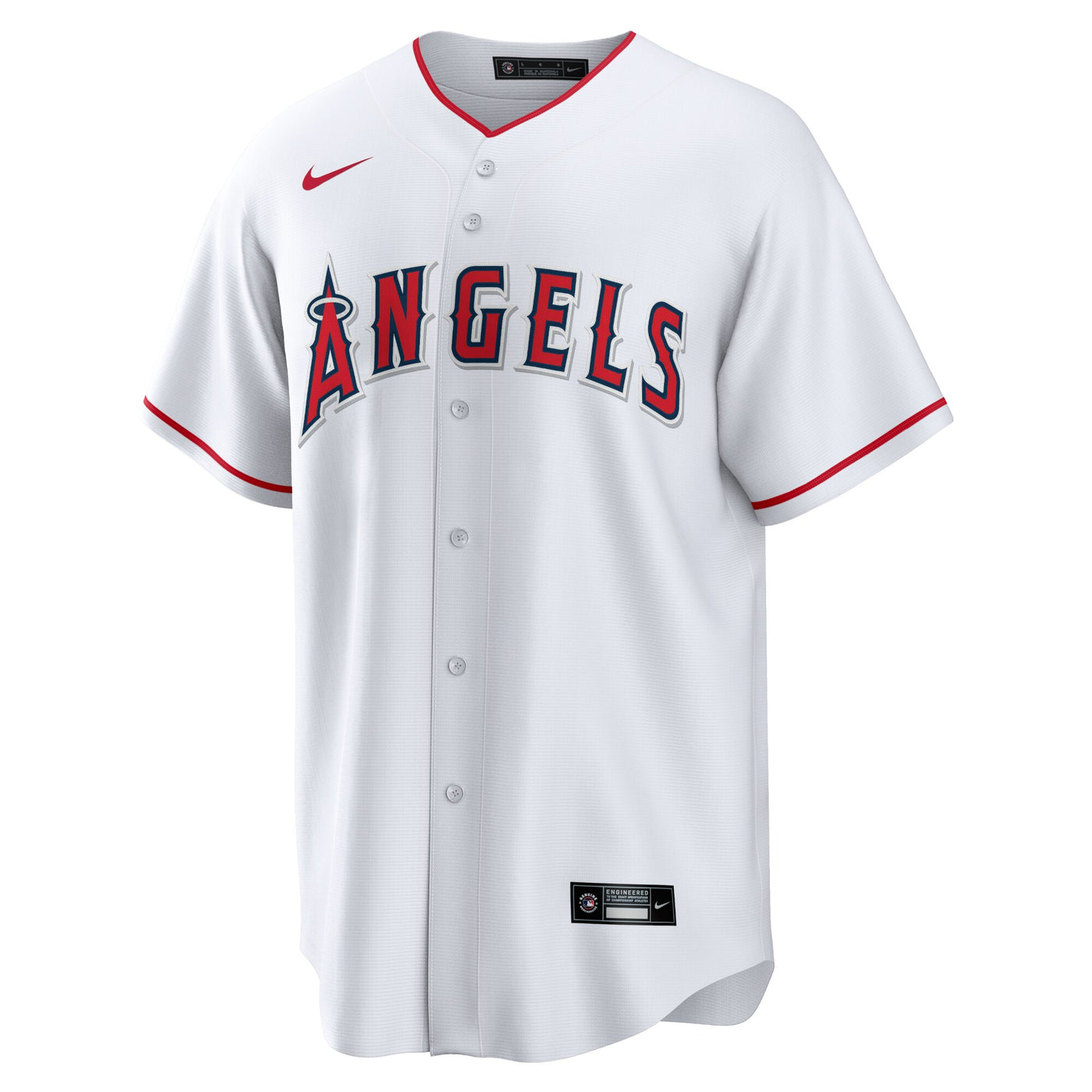 Los Angeles Angels Mike Trout Nike White Home Replica Player Name Jersey