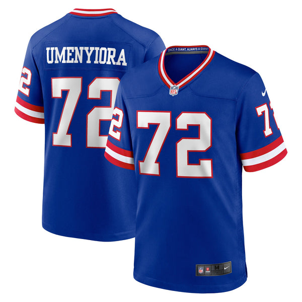 New York Giants Osi Umenyiora Nike Royal Retired Player Alternate Game Jersey