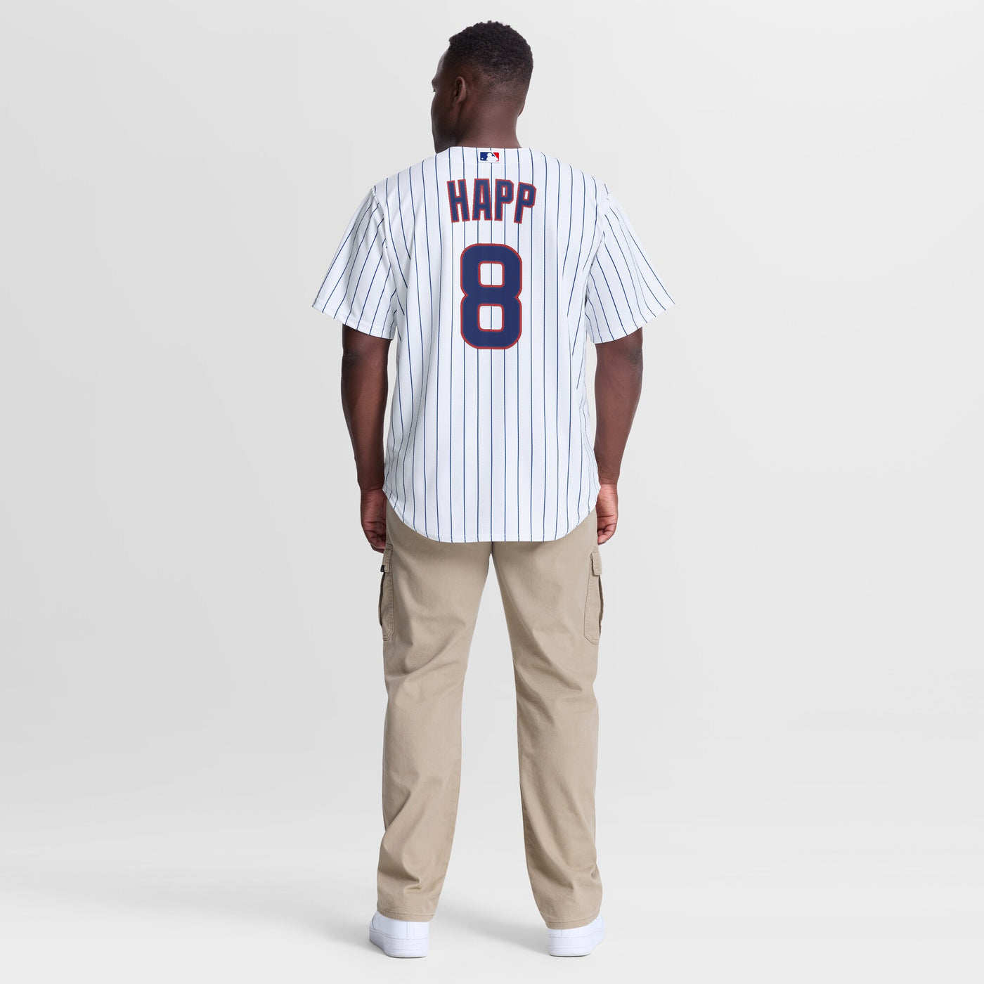 Chicago Cubs Ian Happ Nike White Home Replica Jersey