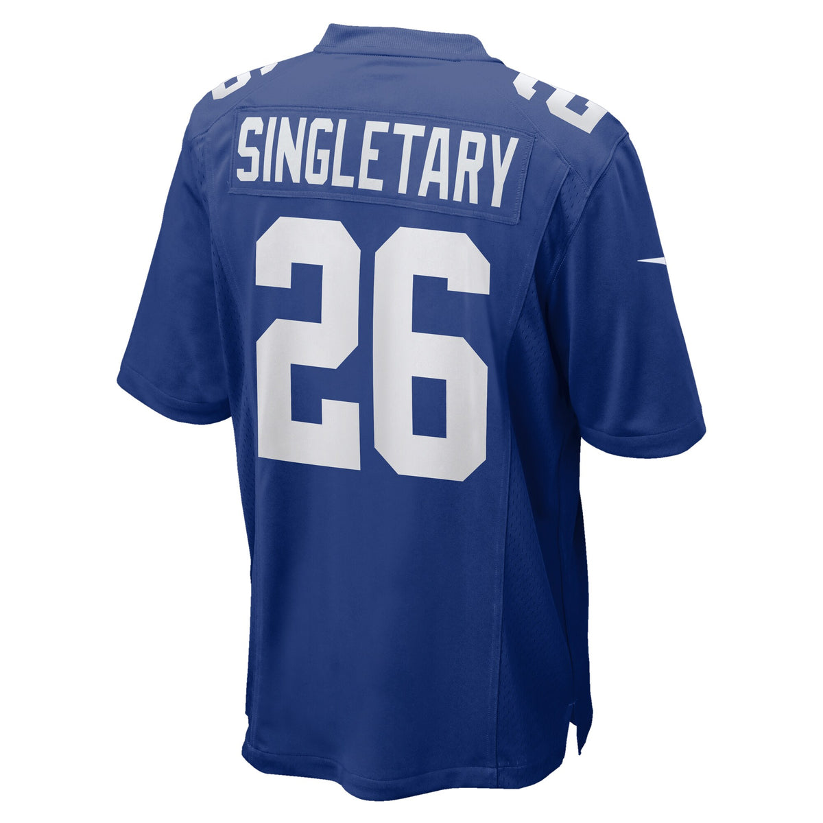 New York Giants Devin Singletary Royal Team Game Jersey