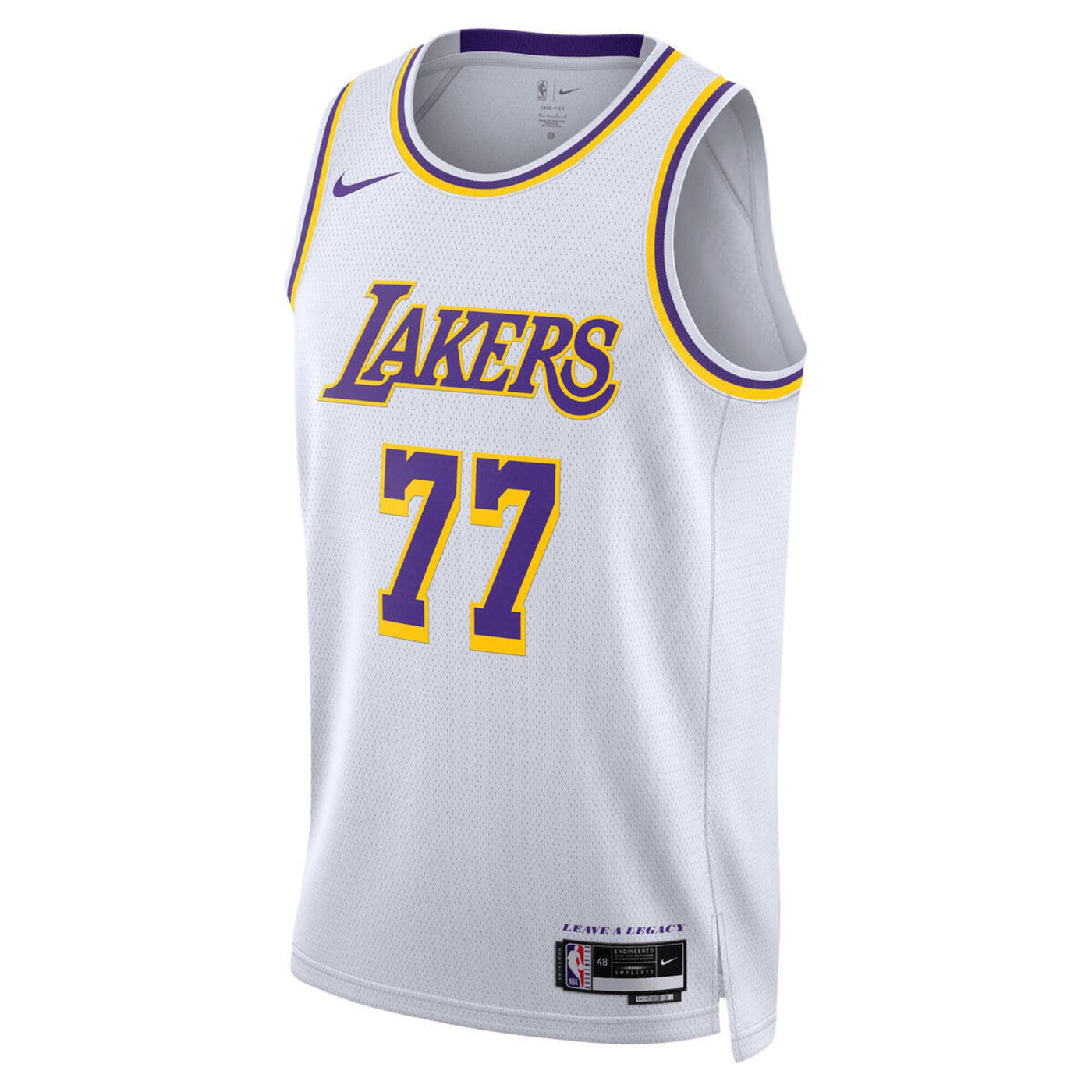 Los Angeles Lakers Nike Association Swingman Jersey - Luka Doncic