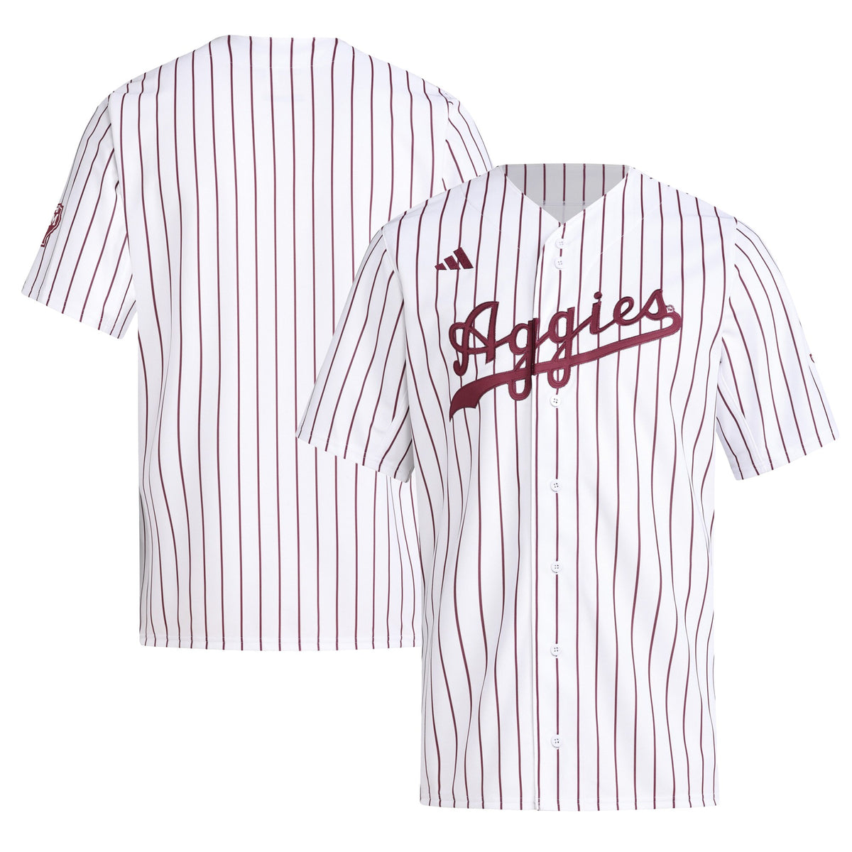 Texas A&M Aggies Replica Baseball Jersey - White