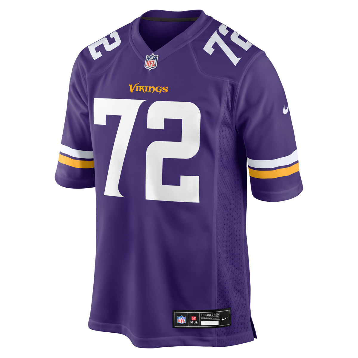 Minnesota Vikings Ryan Van Demark Purple Team Game Jersey