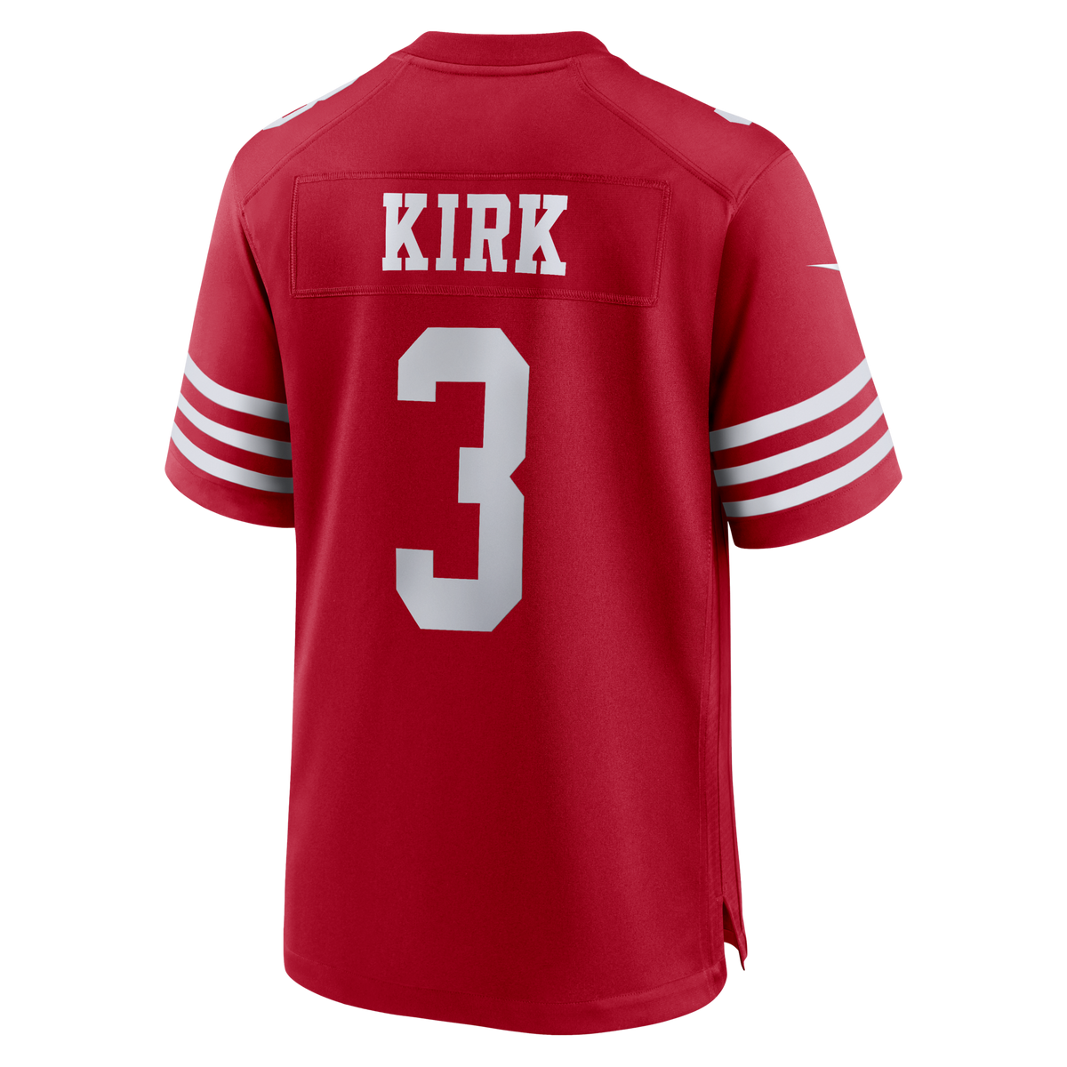 San Francisco 49ers Christian Kirk Scarlet Team Game Jersey