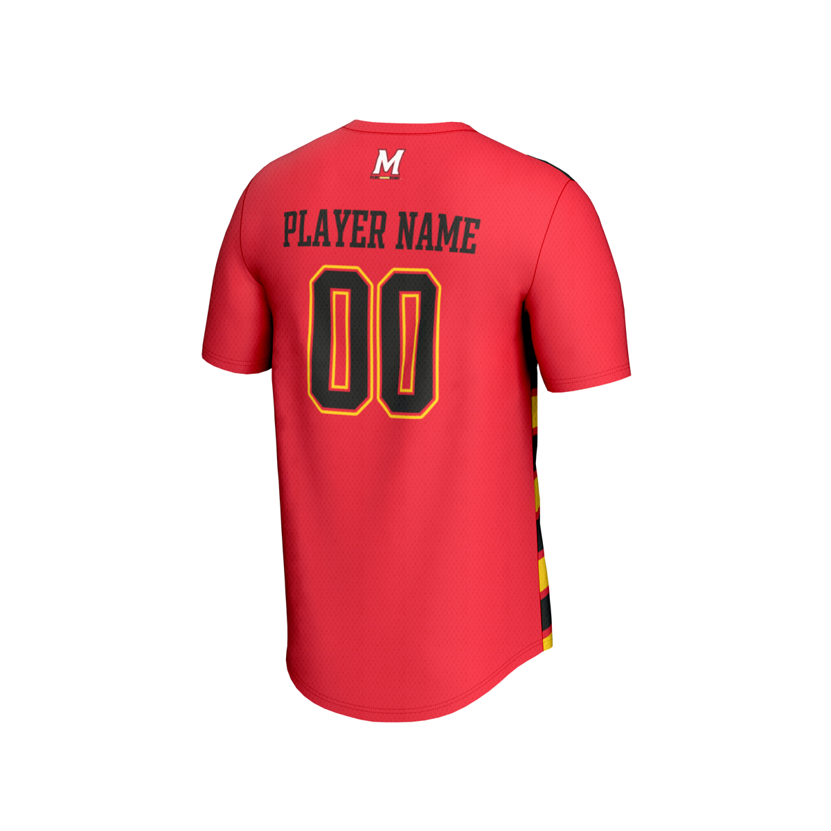 Maryland Terrapins GameDay Greats Soccer NIL Pick-A-Player Fashion Jersey - Red