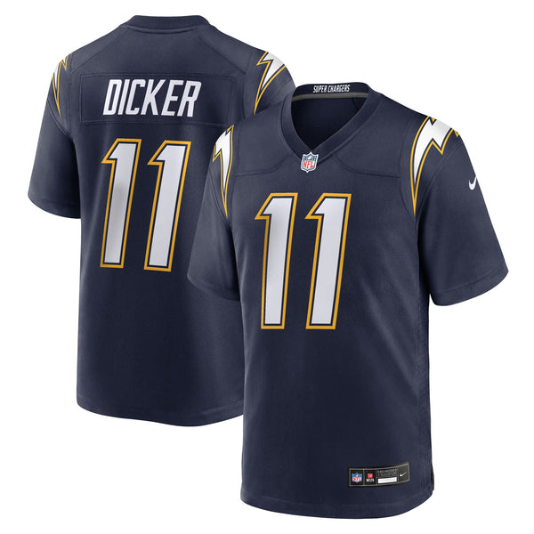 Los Angeles Chargers Cameron Dicker Nike Navy Alternate Game Jersey