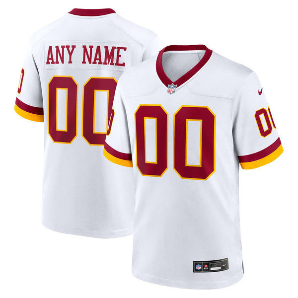 Washington Commanders Nike White Game Super Bowl Era Custom Jersey