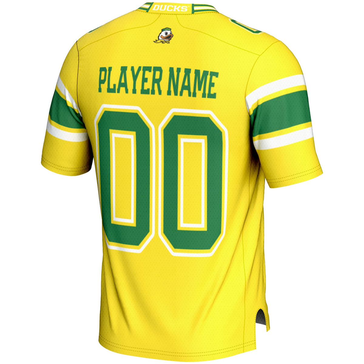 Oregon Ducks GameDay Greats NIL Pick-A-Player Football Jersey - Yellow