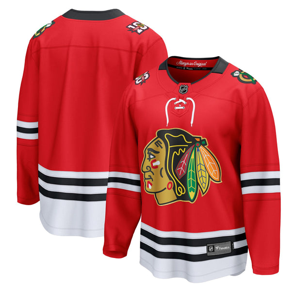 Chicago Blackhawks Fanatics Red Centennial Breakaway Jersey