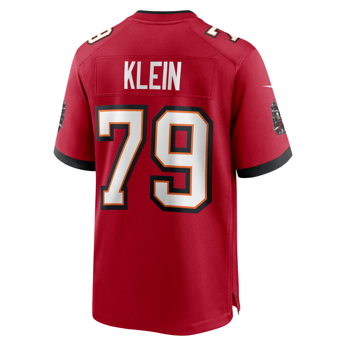 Tampa Bay Buccaneers Elijah Klein Red Game Jersey