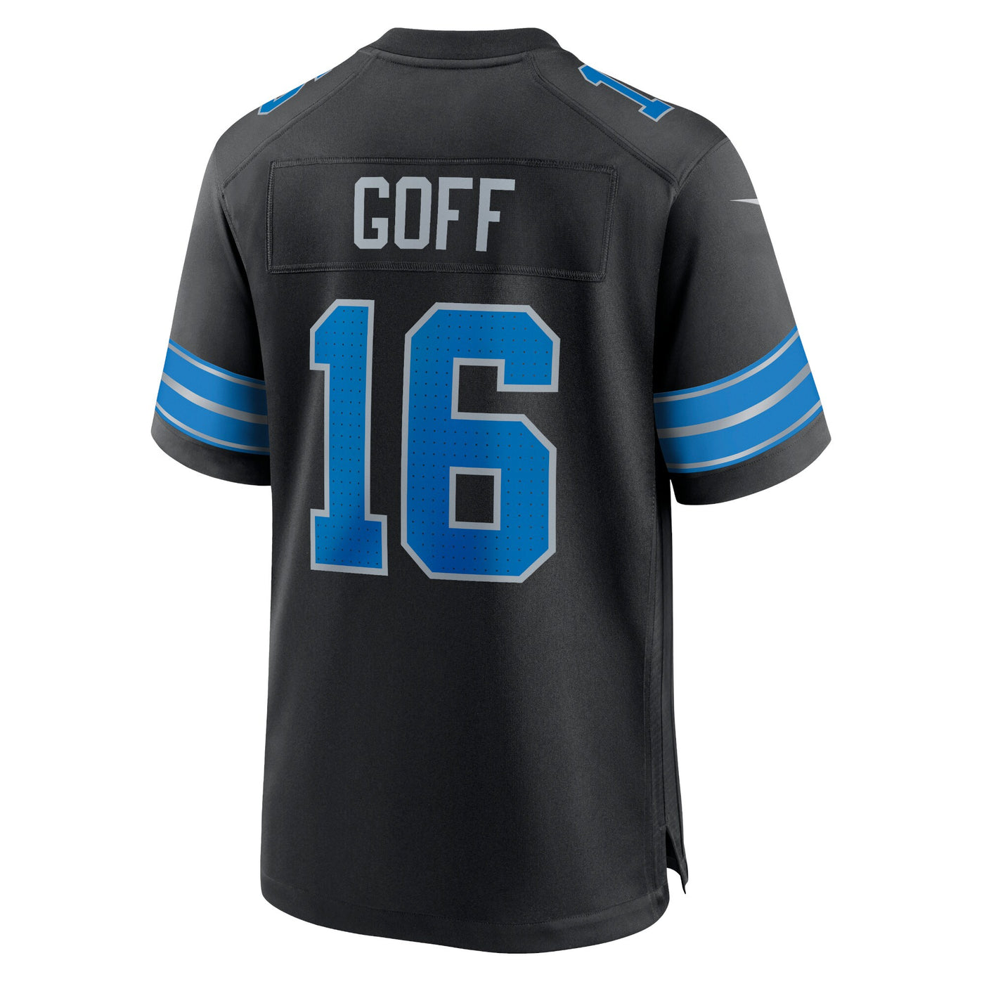Detroit Lions Jared Goff Nike Black 2nd Alternate Game Jersey