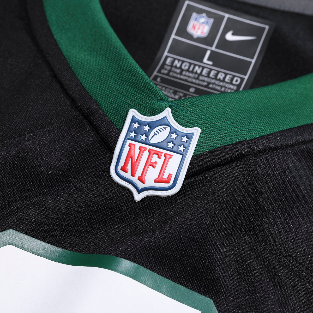 New York Jets David Bailey Legacy Black Alternate Game Player Jersey