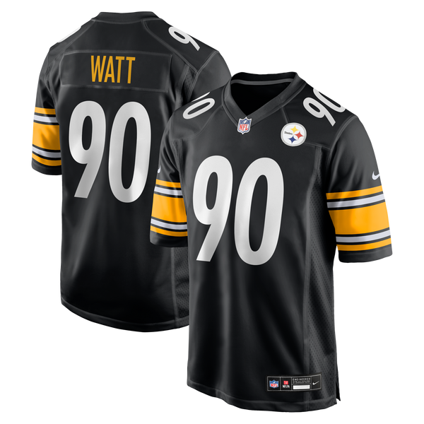 Pittsburgh Steelers T.J. Watt Nike Black Game Jersey