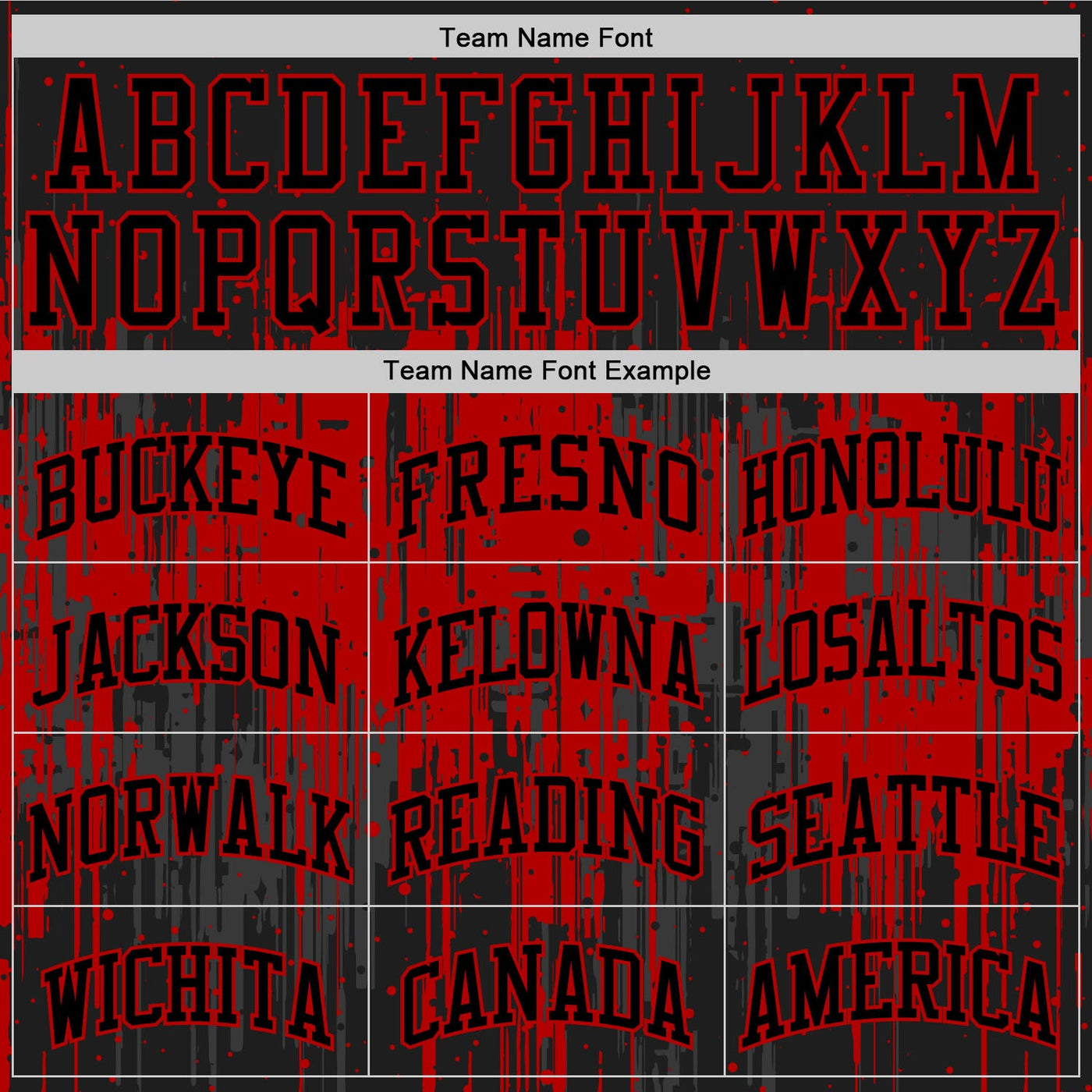 Custom Black Red Dripping Splatter Art Round Neck Sublimation Basketball Set Jersey