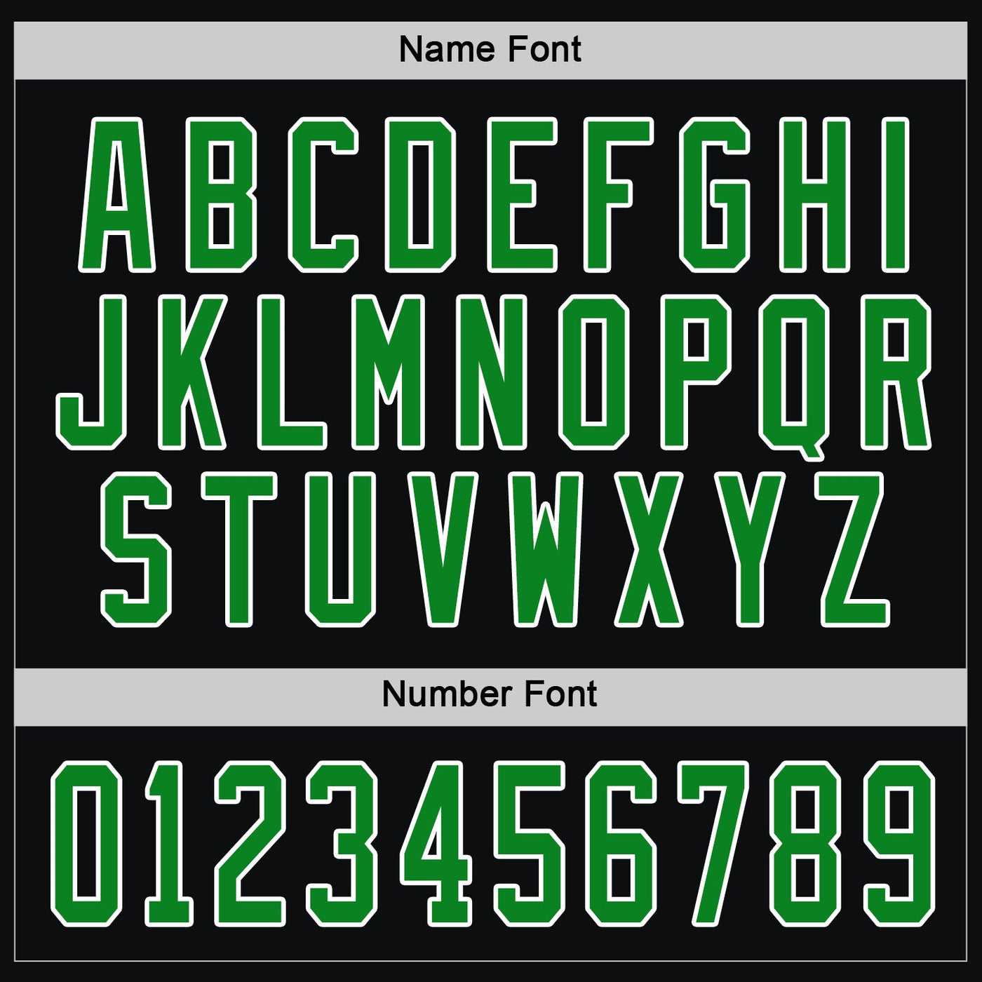 Custom Black Grass Green-White Hockey Jersey