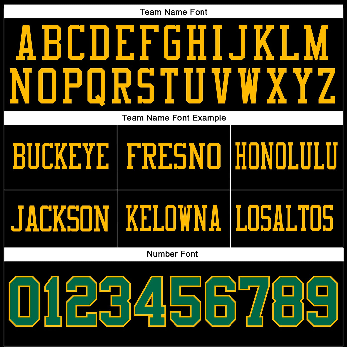 Custom Black Kelly Green-Gold Authentic Football Jersey