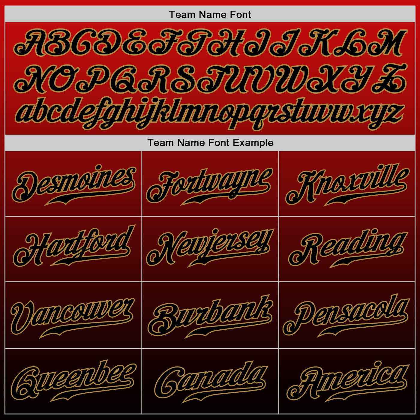 Custom Red Black-Old Gold Authentic Fade Fashion Baseball Jersey