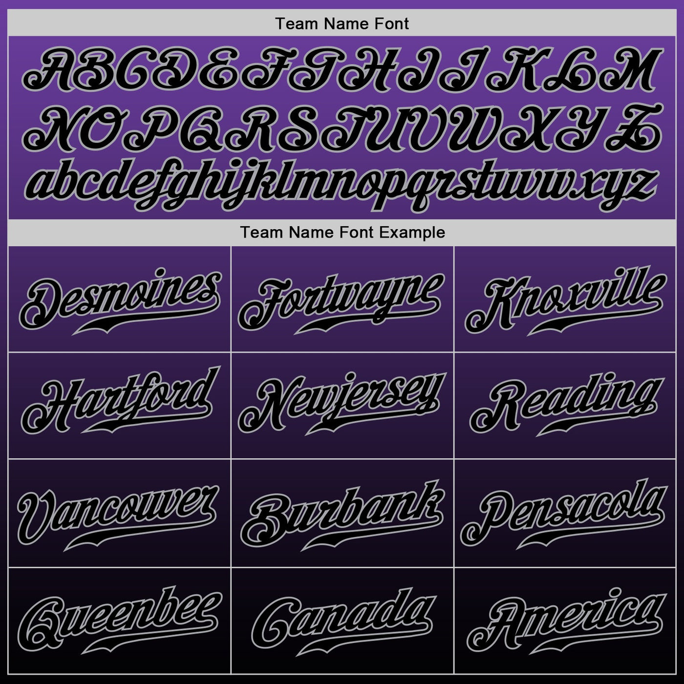 Custom Purple Black-Gray Authentic Fade Fashion Baseball Jersey
