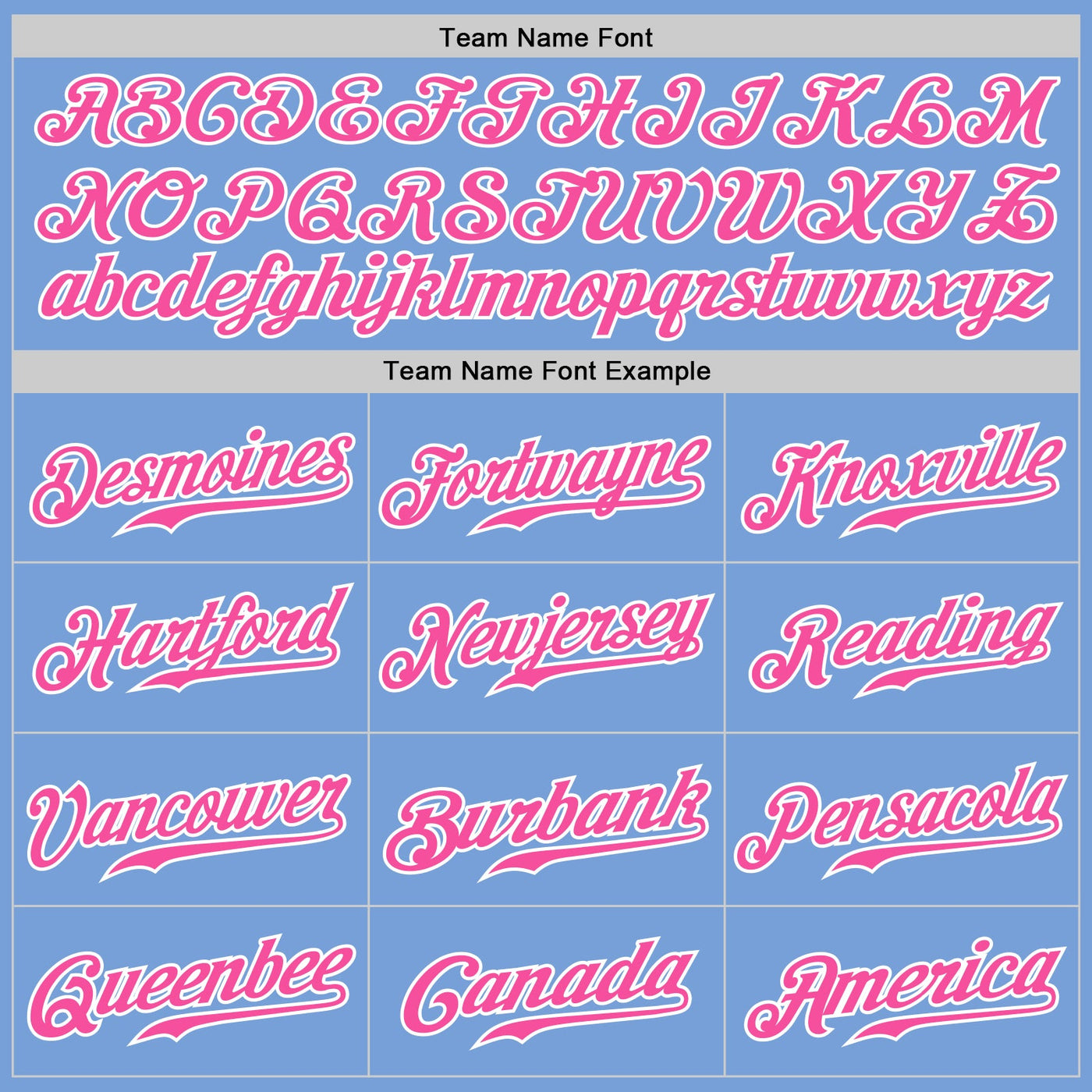 Custom Light Blue Pink Pinstripe Pink-White Authentic Baseball Jersey