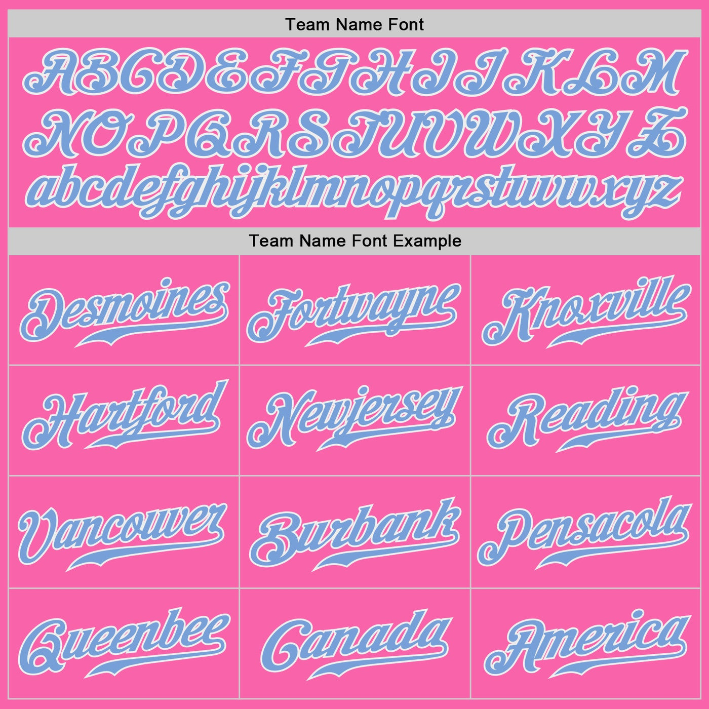 Custom Pink Light Blue-White Authentic Baseball Jersey