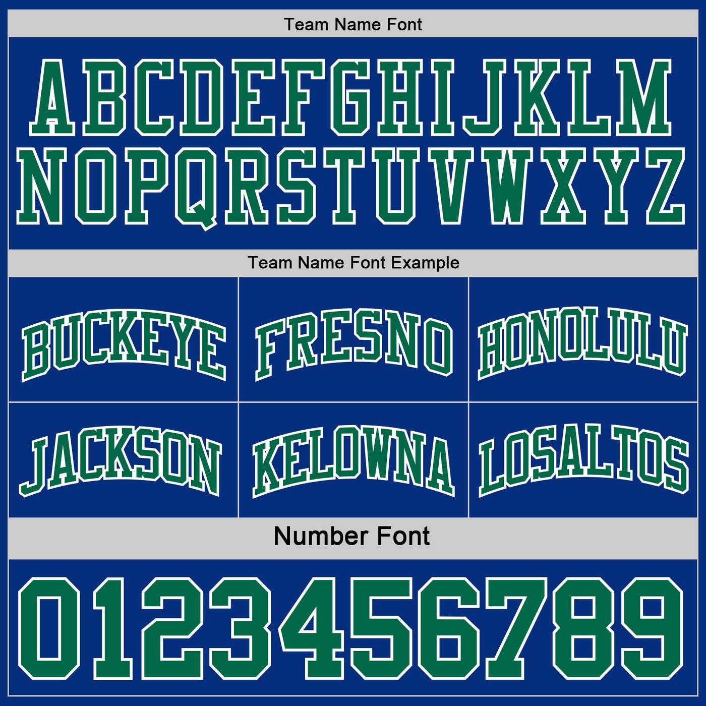 Custom Royal Kelly Green-White Reversible Double Side Sublimation Basketball Set Jersey