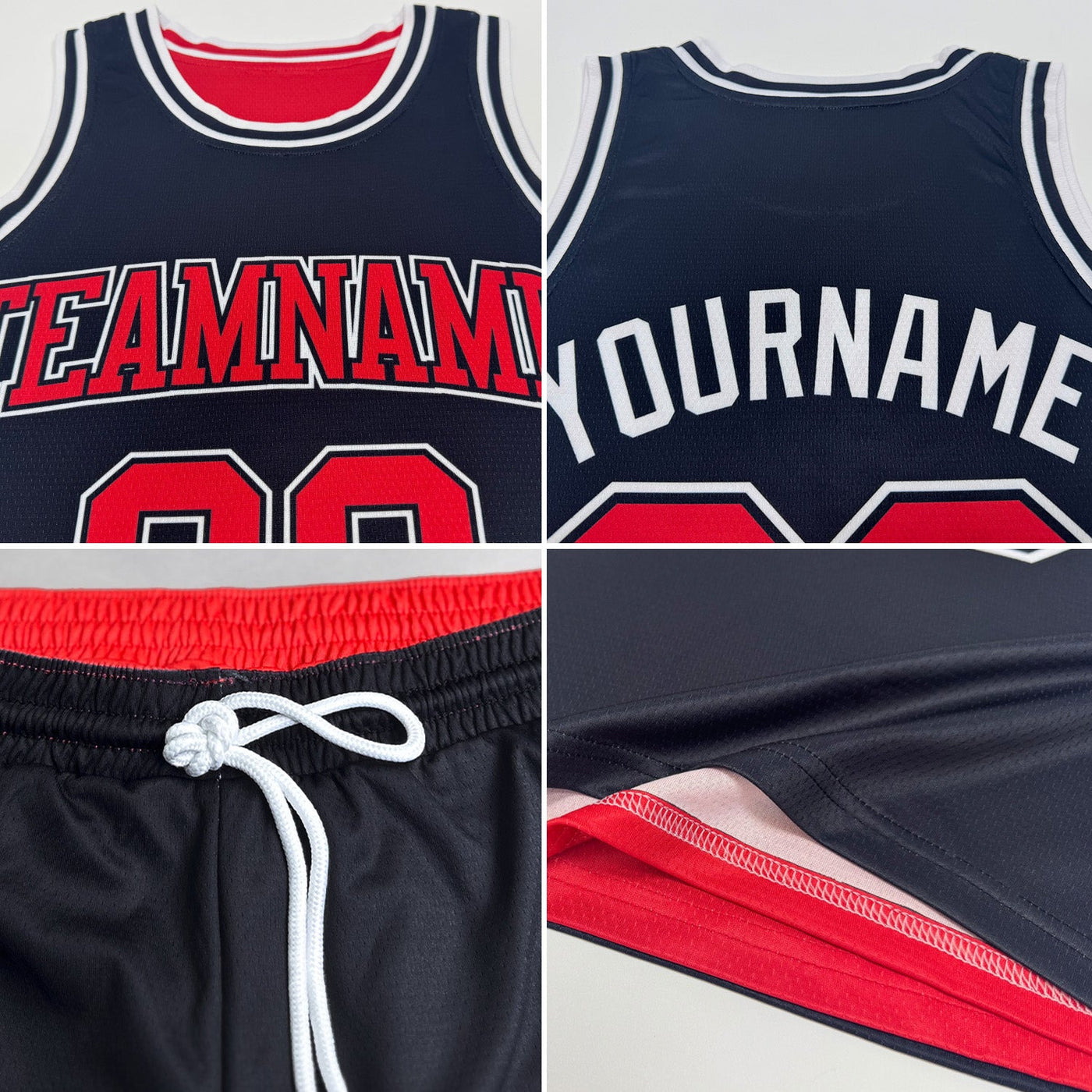 Custom Purple White-Gold Reversible Double Side Sublimation Basketball Set Jersey