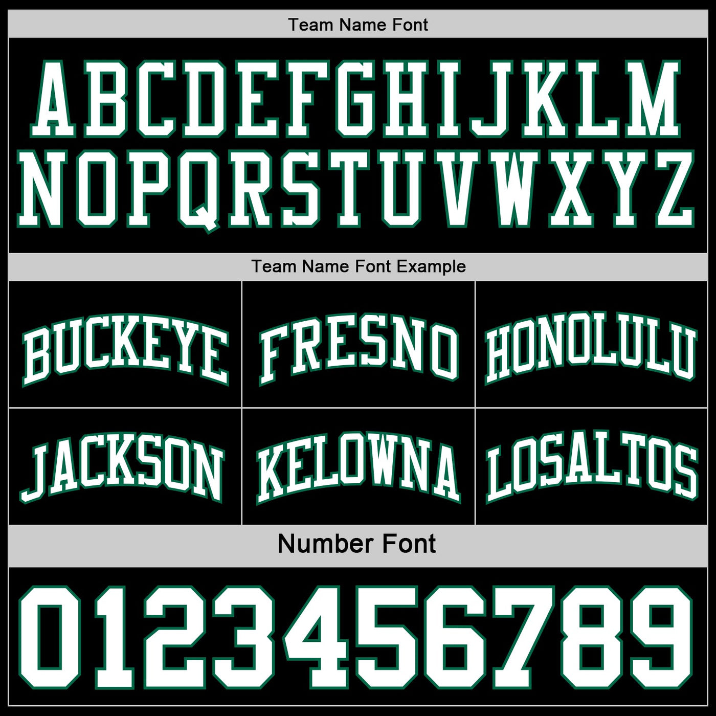 Custom Reversible Black White-Kelly Green Double Side Sublimation Basketball Set Jersey