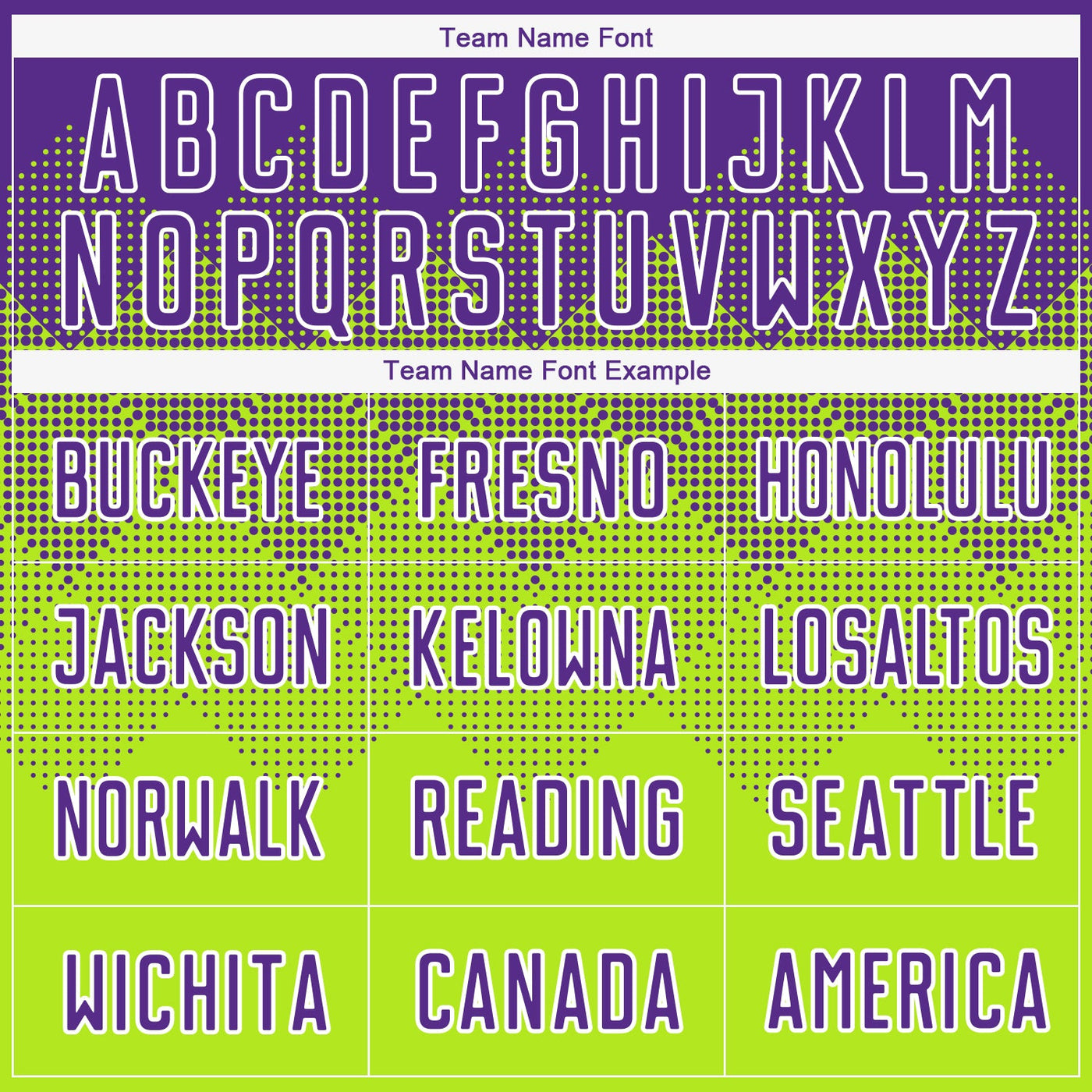 Custom Neon Green Purple-White Sublimation Soccer Uniform Jersey