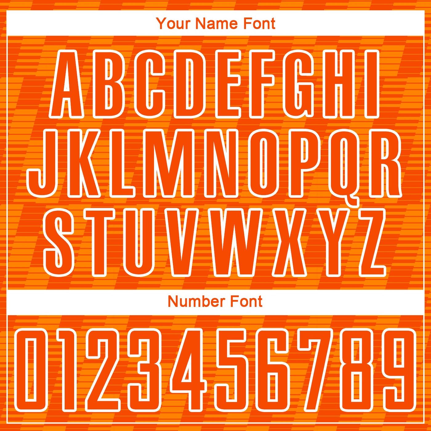 Custom Orange Bay Orange-White Line Sublimation Soccer Uniform Jersey