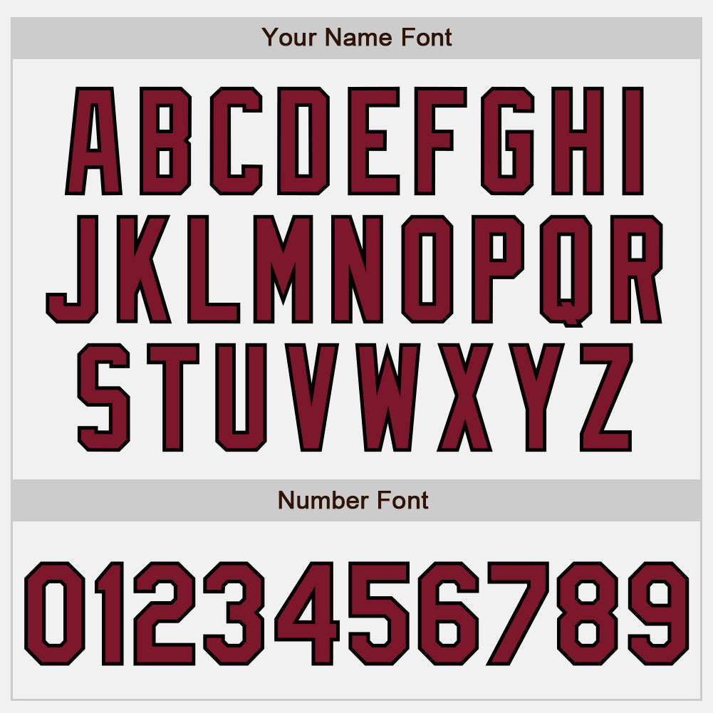 Custom White Crimson Pinstripe Crimson-Black Authentic Baseball Jersey