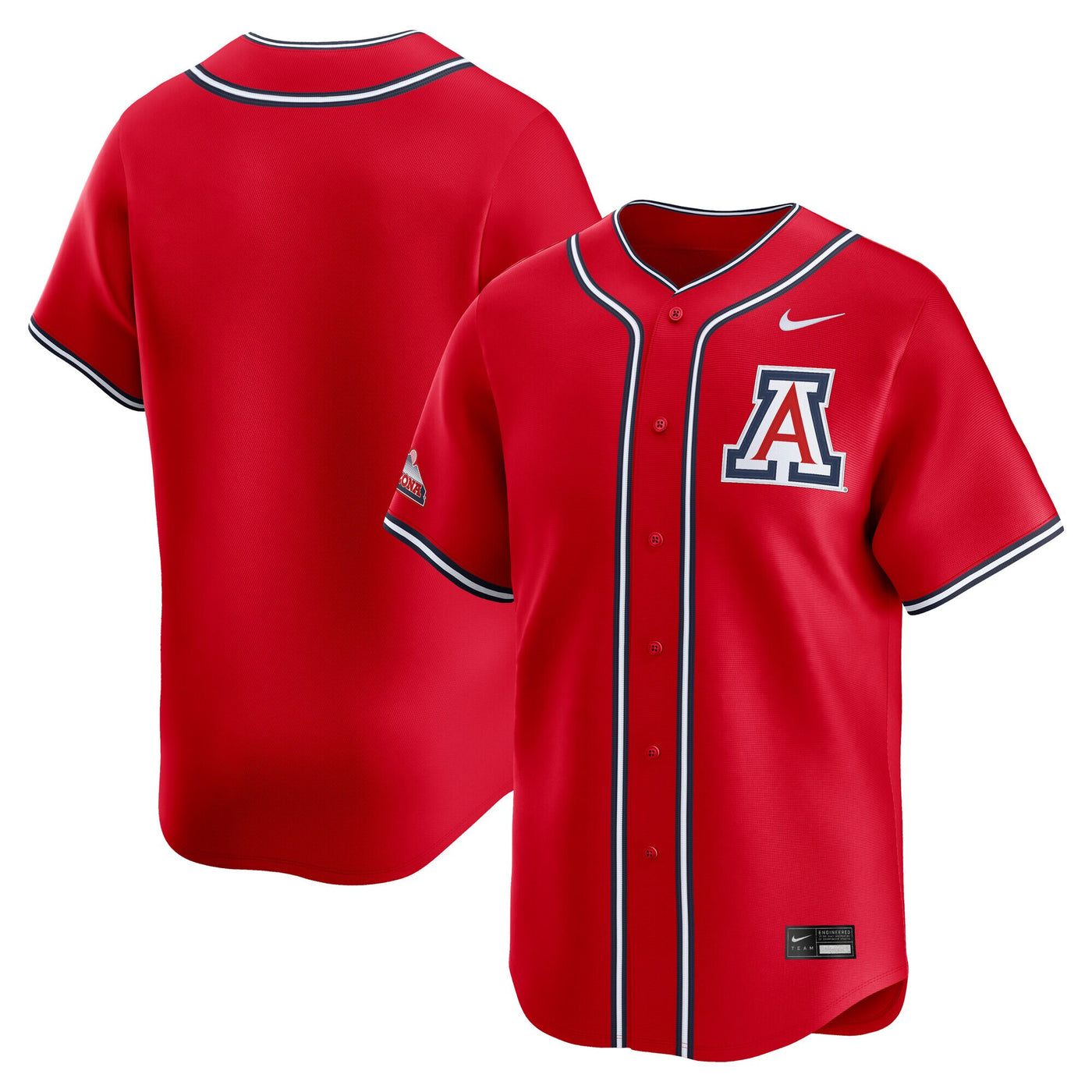 Nike Red Arizona Wildcats Baseball Limited Jersey