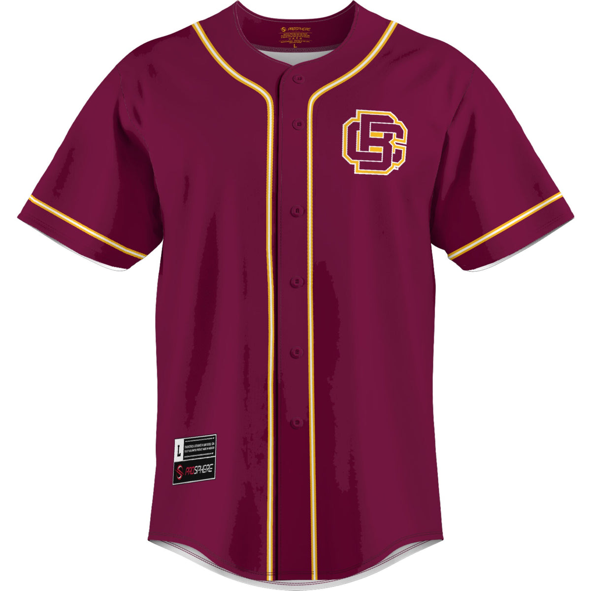 Bethune-Cookman Wildcats GameDay Greats Lightweight Baseball Jersey - Maroon