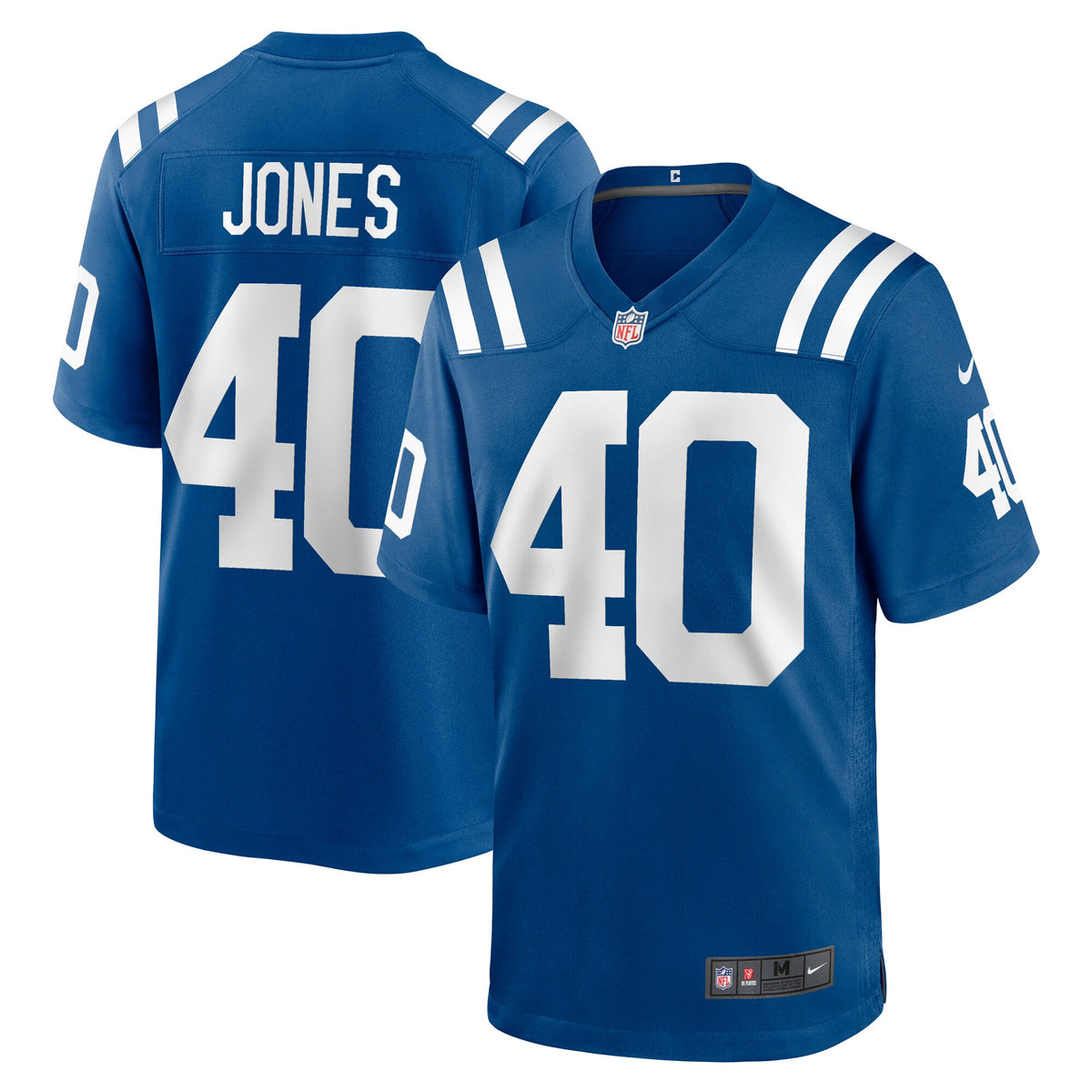Indianapolis Colts Jaylon Jones Royal Team Game Jersey