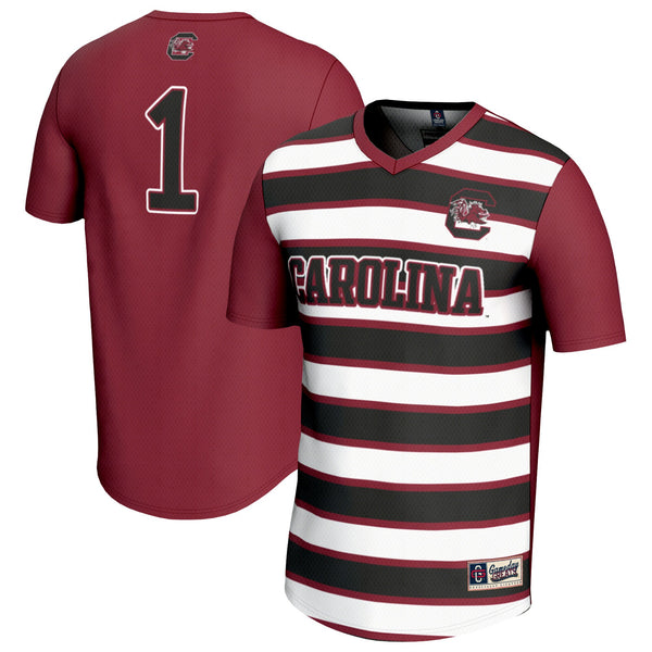 GameDay Greats #1 Garnet South Carolina Gamecocks Lightweight Soccer Fashion Jersey