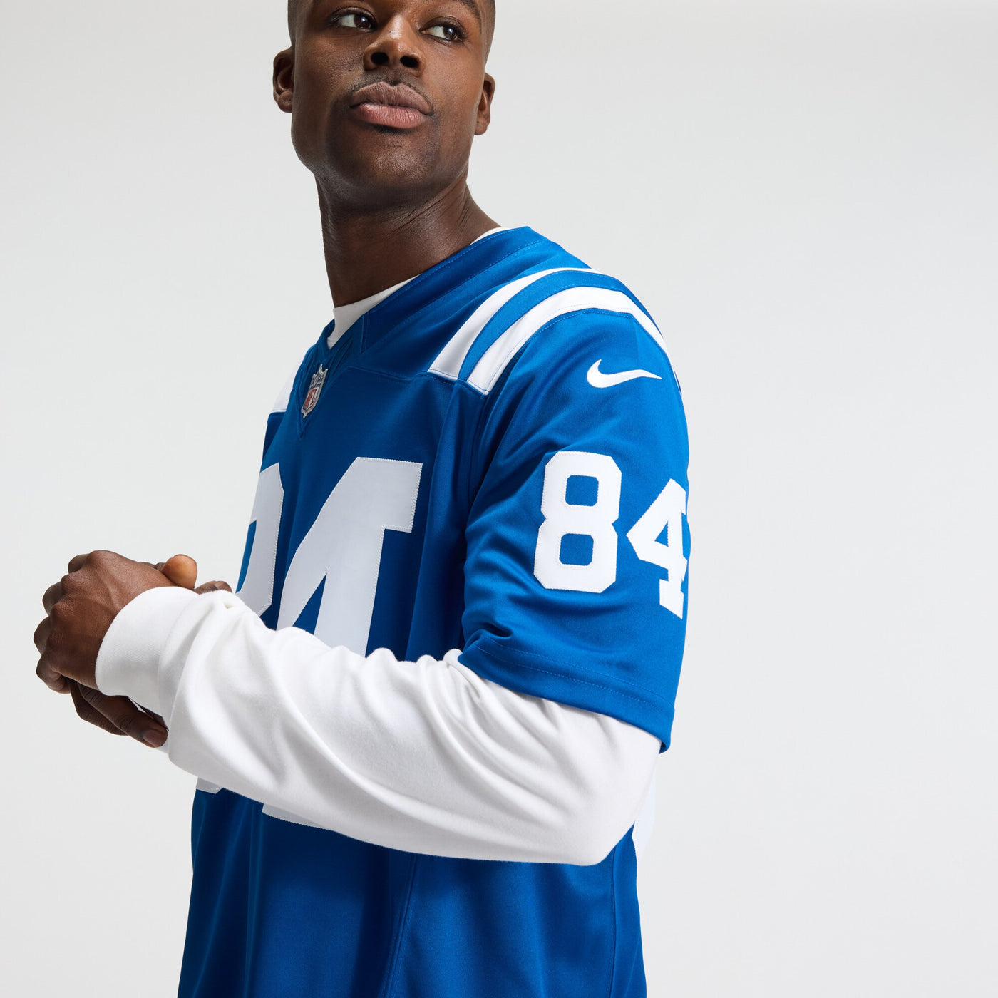 Indianapolis Colts Tyler Warren Nike Royal Team Vapor F.U.S.E. Stitched Limited Jersey