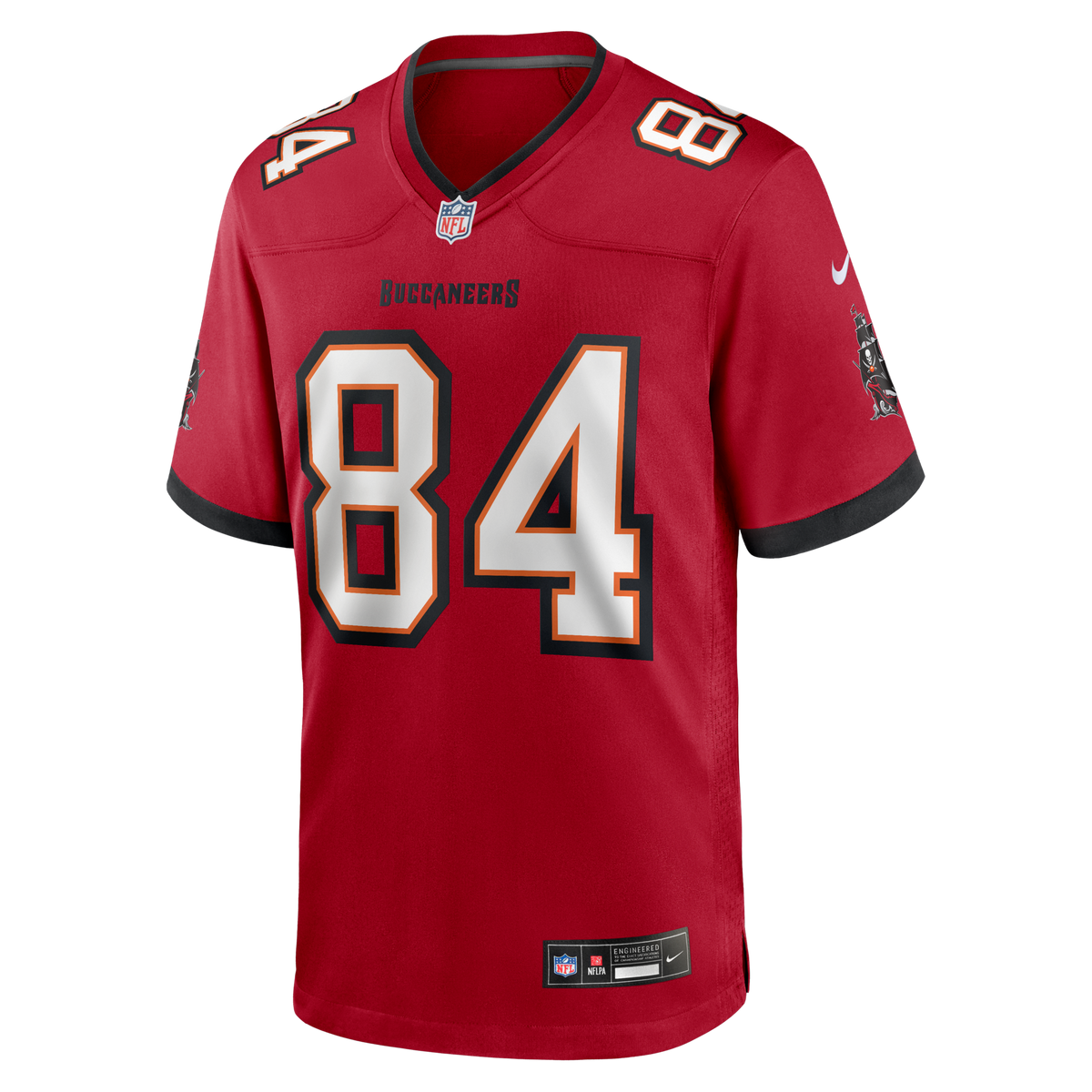 Tampa Bay Buccaneers Bauer Sharp Red Team Game Jersey