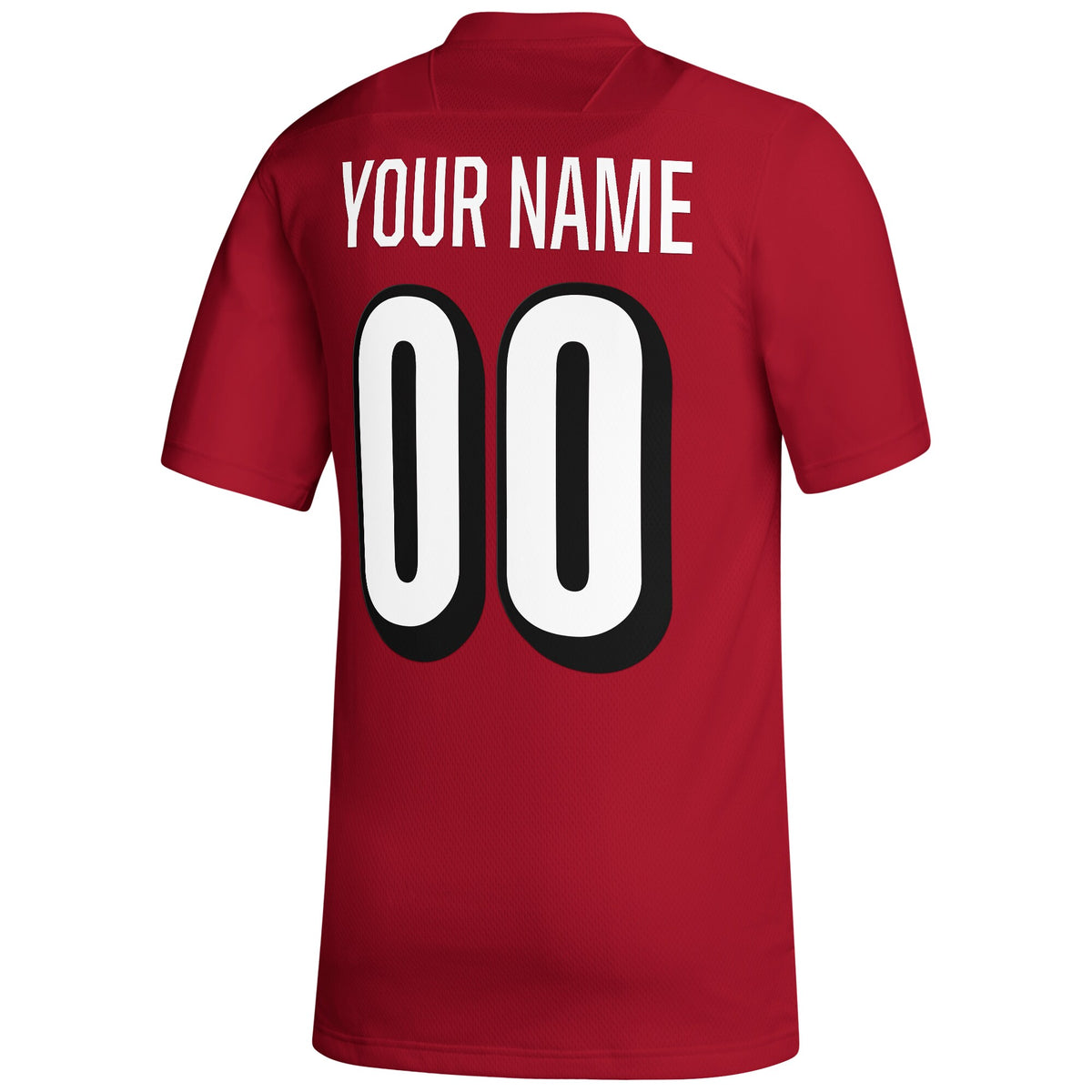 Louisville Cardinals Custom Football Jersey - Red