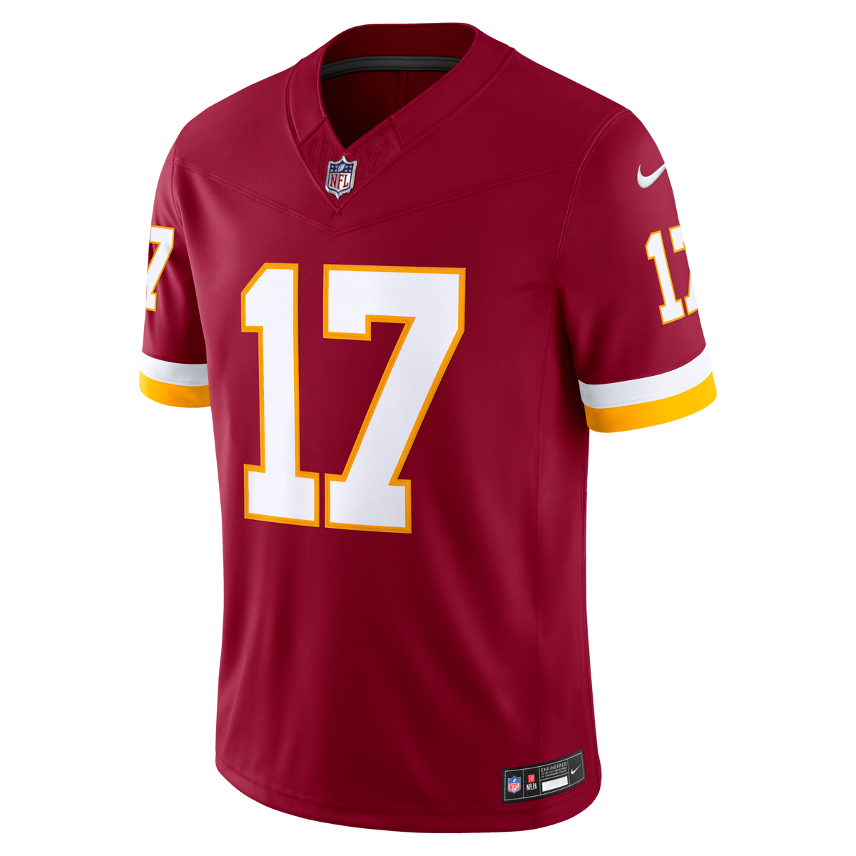 Washington Commanders Terry McLaurin Burgundy Team Vapor F.U.S.E. Stitched Limited Jersey