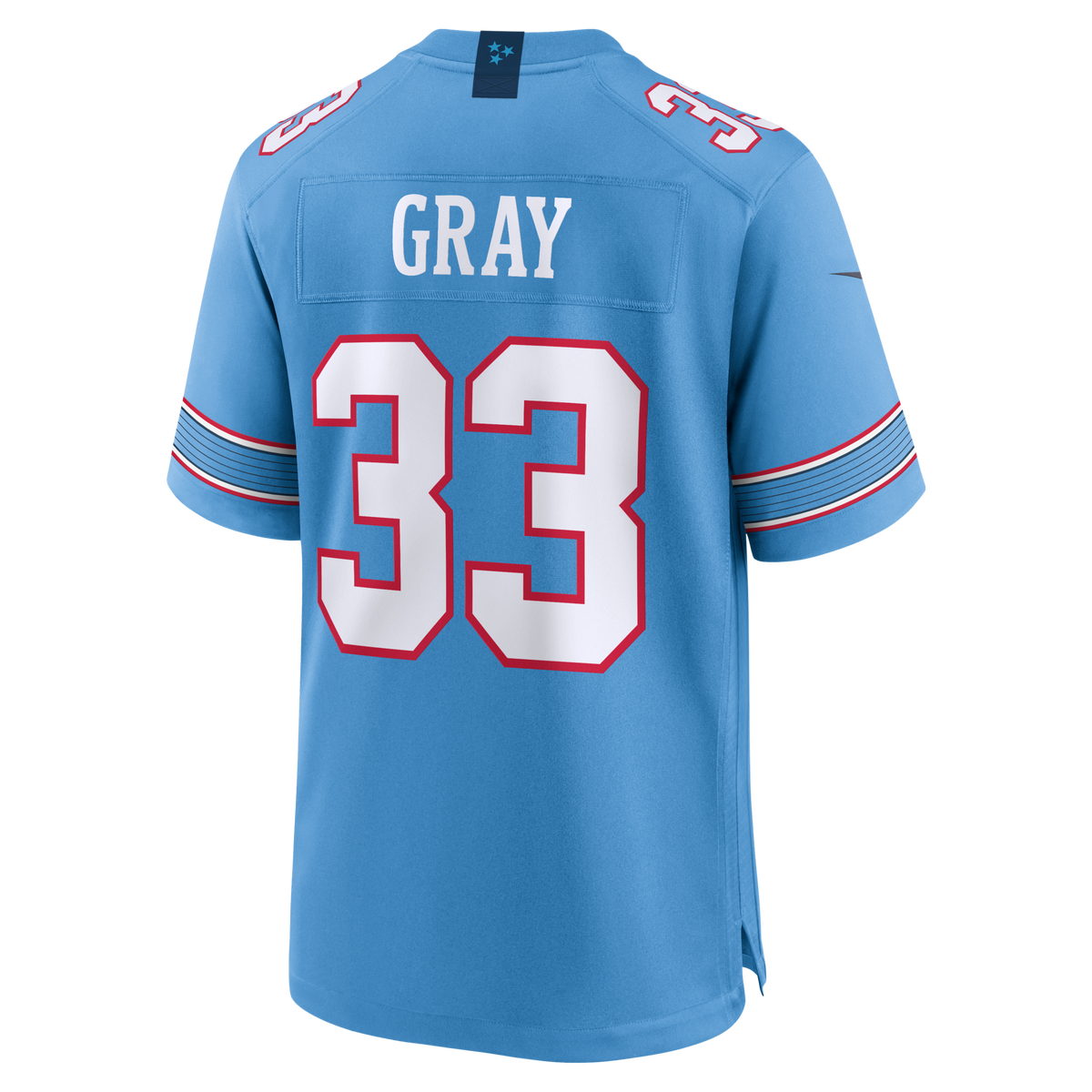 Tennessee Titans Cedric Gray Light Blue Game Jersey