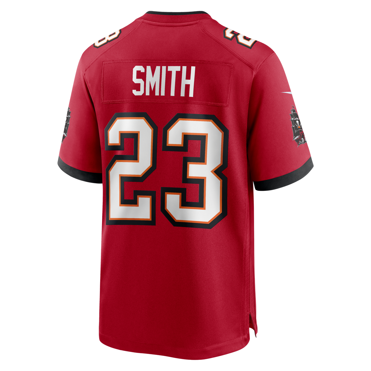 Tampa Bay Buccaneers Tykee Smith Red Game Jersey