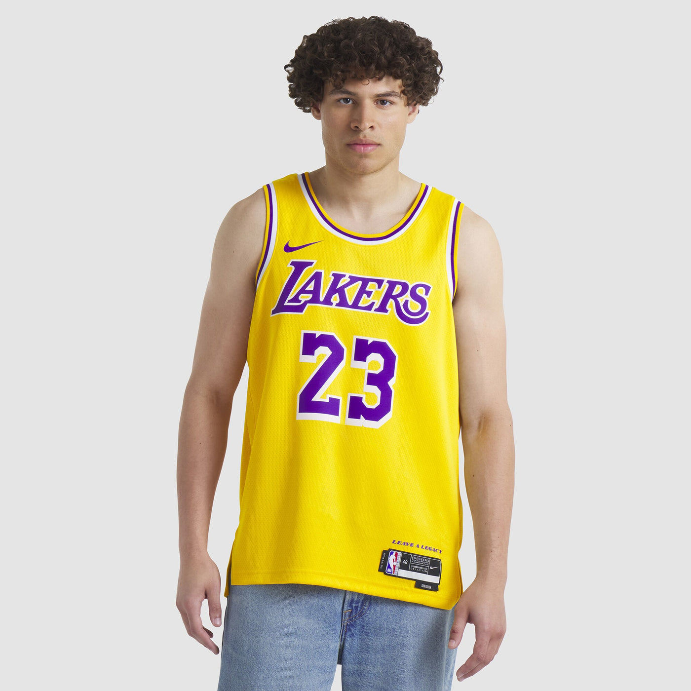 Los Angeles Lakers Nike Icon Swingman Jersey - Lebron James